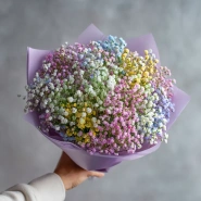 Монобукет из гипсофилы &laquo;Пушистая симфония&raquo; 0