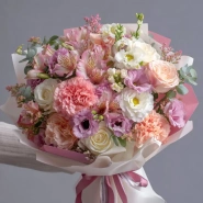 Букет с альстромериями &laquo;Калейдоскоп чувств&raquo; 0