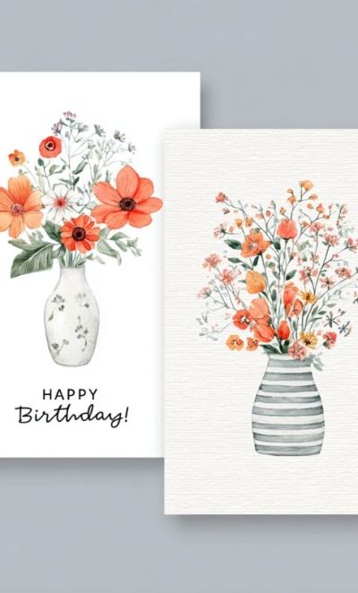 Открытка «С Днем Рождения»