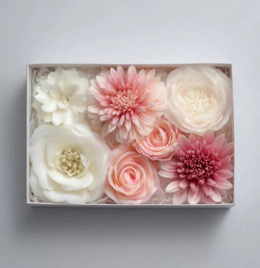 Набор цветов из мыла «Нежный рассвет»